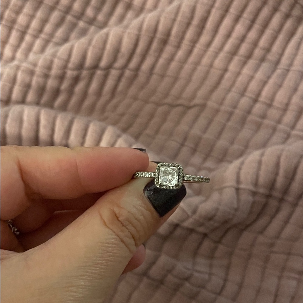 Pandora Sparkle Halo ring